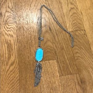 Turquoise Kendra Scott necklace